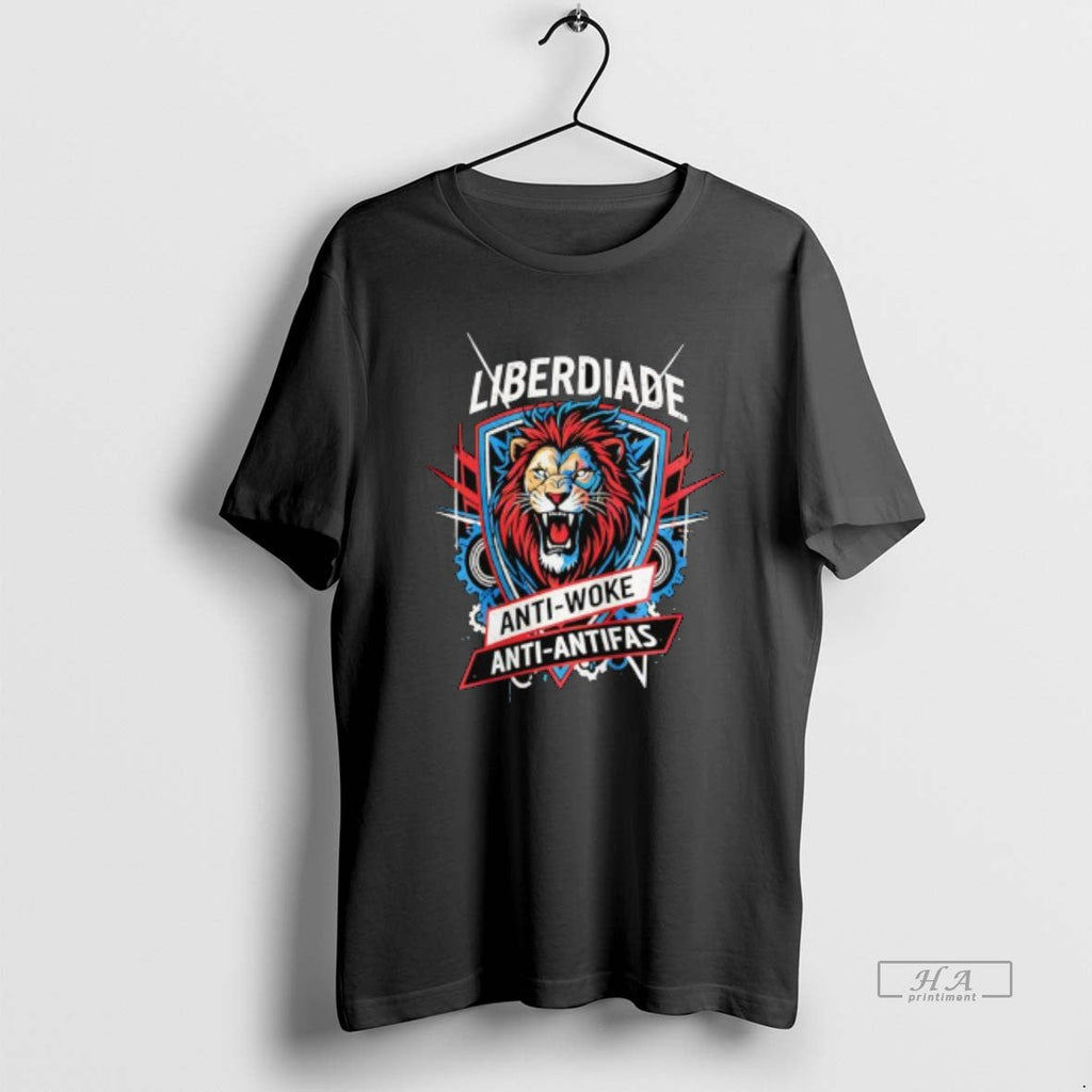 Trendy Lion Liberdiage Anti Woke Antifas - Adult & Kids T-Shirts, Sweatshirts & Hoodies apparel design preview 1
