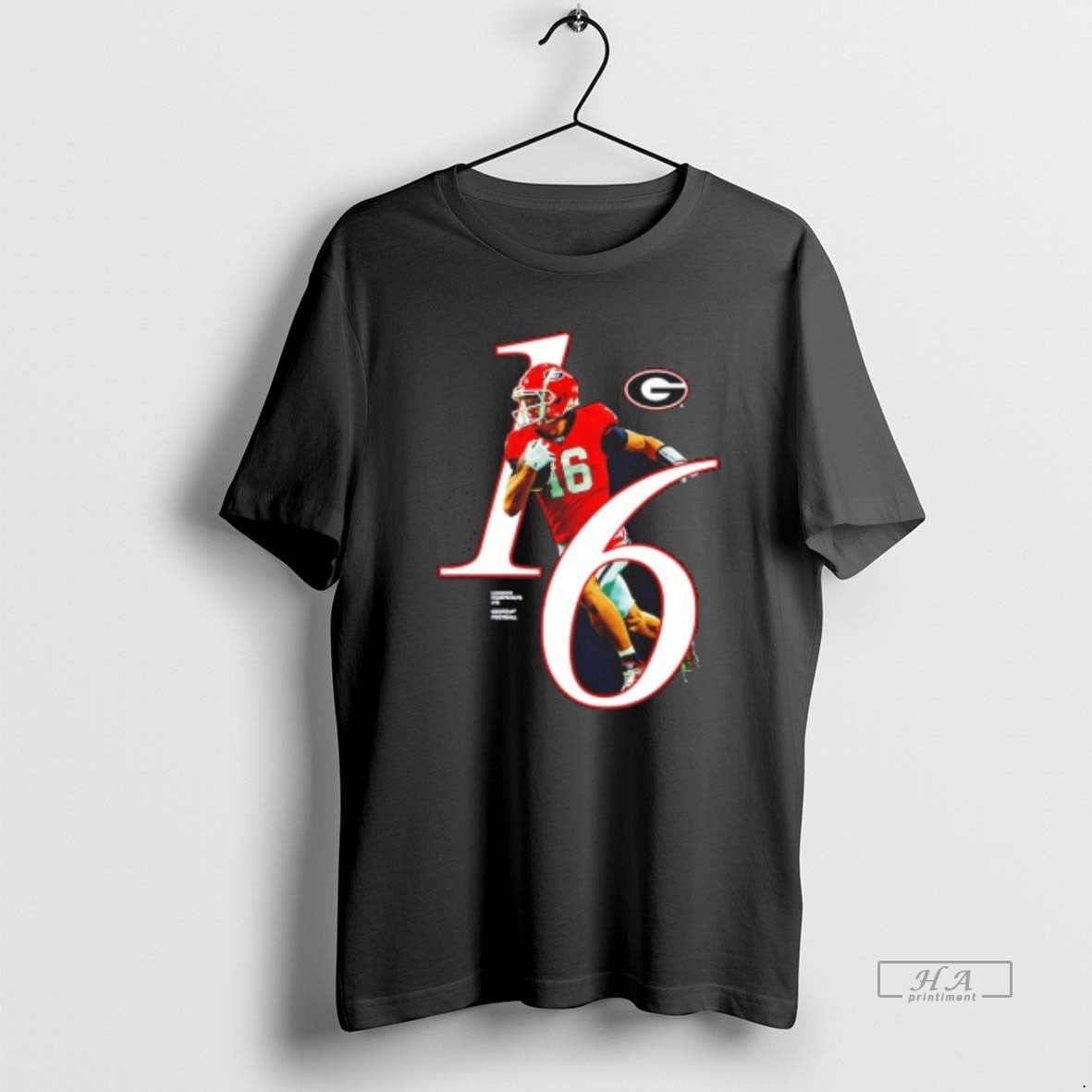 Trendy London Humphreys 16 Georgia Bulldogs 2025 Ncaa - Adult & Kids T-Shirts, Sweatshirts & Hoodies apparel design preview 1