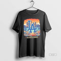 Trendy Los Angeles Dodgers Baseball Beverly Sunset - Adult & Kids T-Shirts, Sweatshirts & Hoodies apparel design preview 1