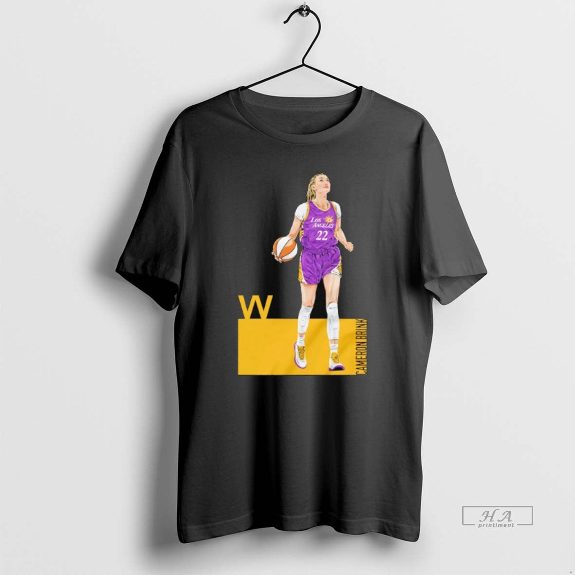 Trendy Los Angeles Sparks Cameron Brink - Adult & Kids T-Shirts, Sweatshirts & Hoodies apparel design preview 1