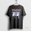 Trendy Mlb X Grateful Dead Twins T - Adult & Kids T-Shirts, Sweatshirts & Hoodies apparel design preview 1