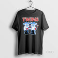 Trendy Mlb X Grateful Dead Twins - Adult & Kids T-Shirts, Sweatshirts & Hoodies apparel design preview 1