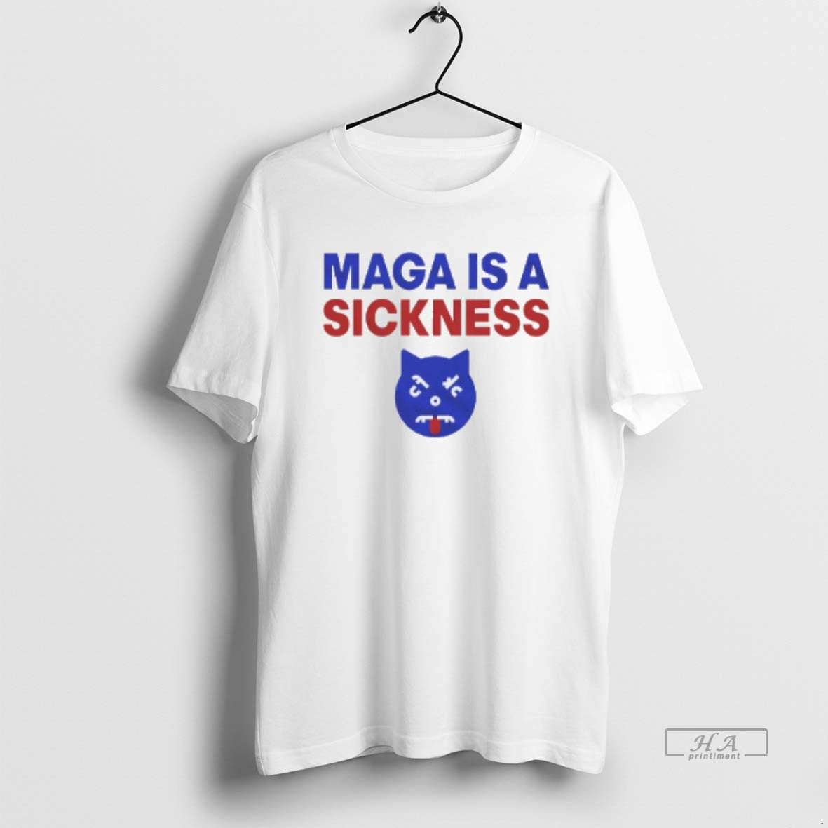 Trendy Maga Is A Sickness - Adult & Kids T-Shirts, Sweatshirts & Hoodies apparel design preview 1