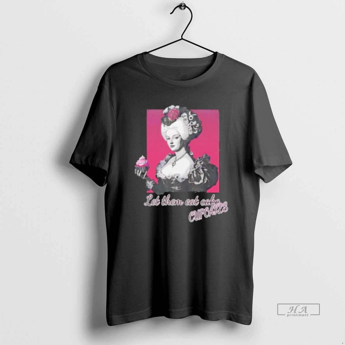 Trendy Marie Antoinette Let Them Eat Cupcakes - Adult & Kids T-Shirts, Sweatshirts & Hoodies apparel design preview 1