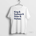 Trendy Mariners Salmon Run King Sockeye Silver Humpy - Adult & Kids T-Shirts, Sweatshirts & Hoodies apparel design preview 1