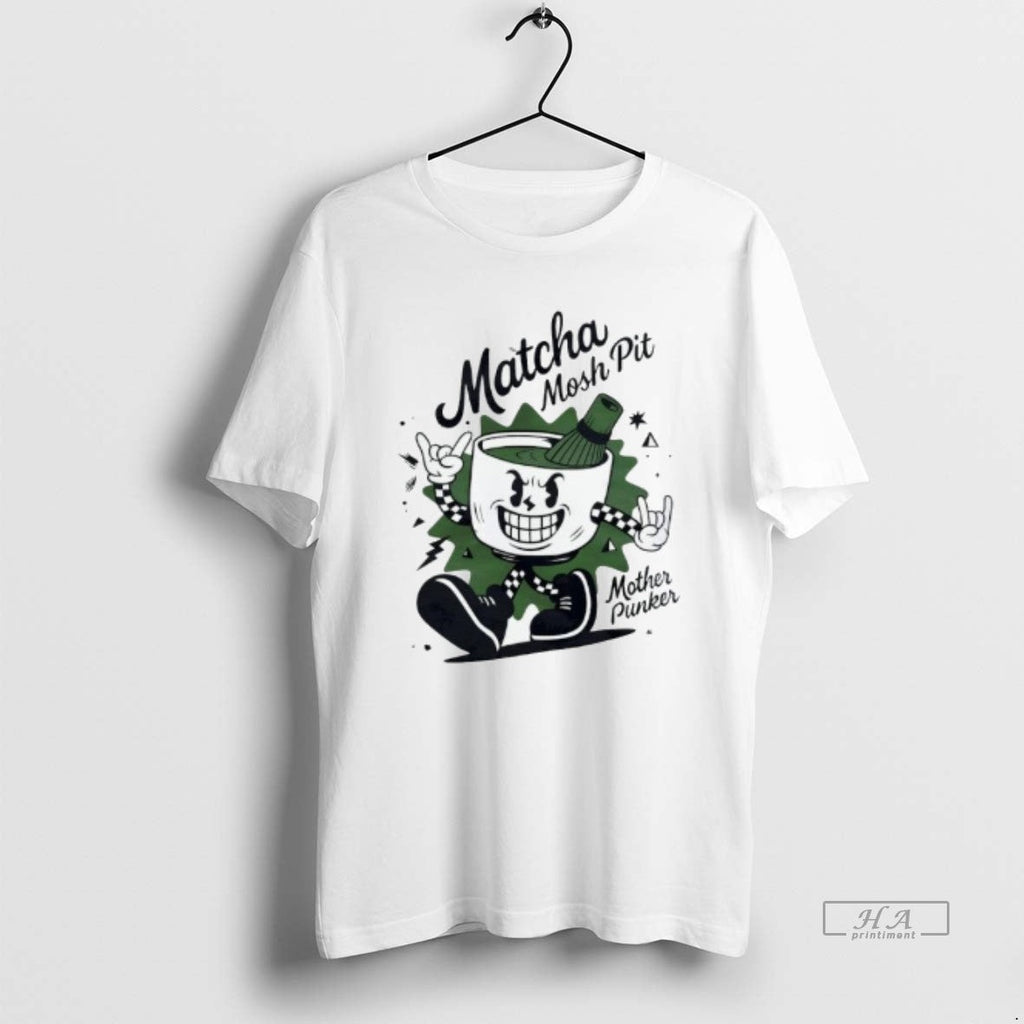 Trendy Matcha Mosh Pit Mother Punker Graphic - Adult & Kids T-Shirts, Sweatshirts & Hoodies apparel design preview 1