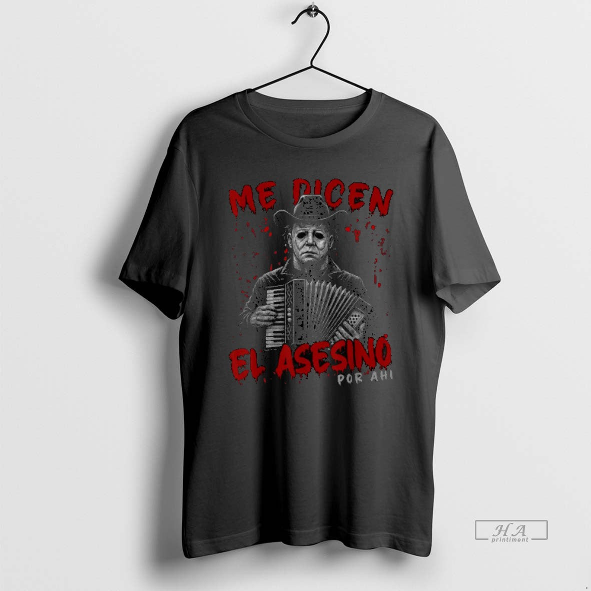 Trendy Me Dicen El Asesino Por Ahi Funny Mexican - Adult & Kids T-Shirts, Sweatshirts & Hoodies apparel design preview 1