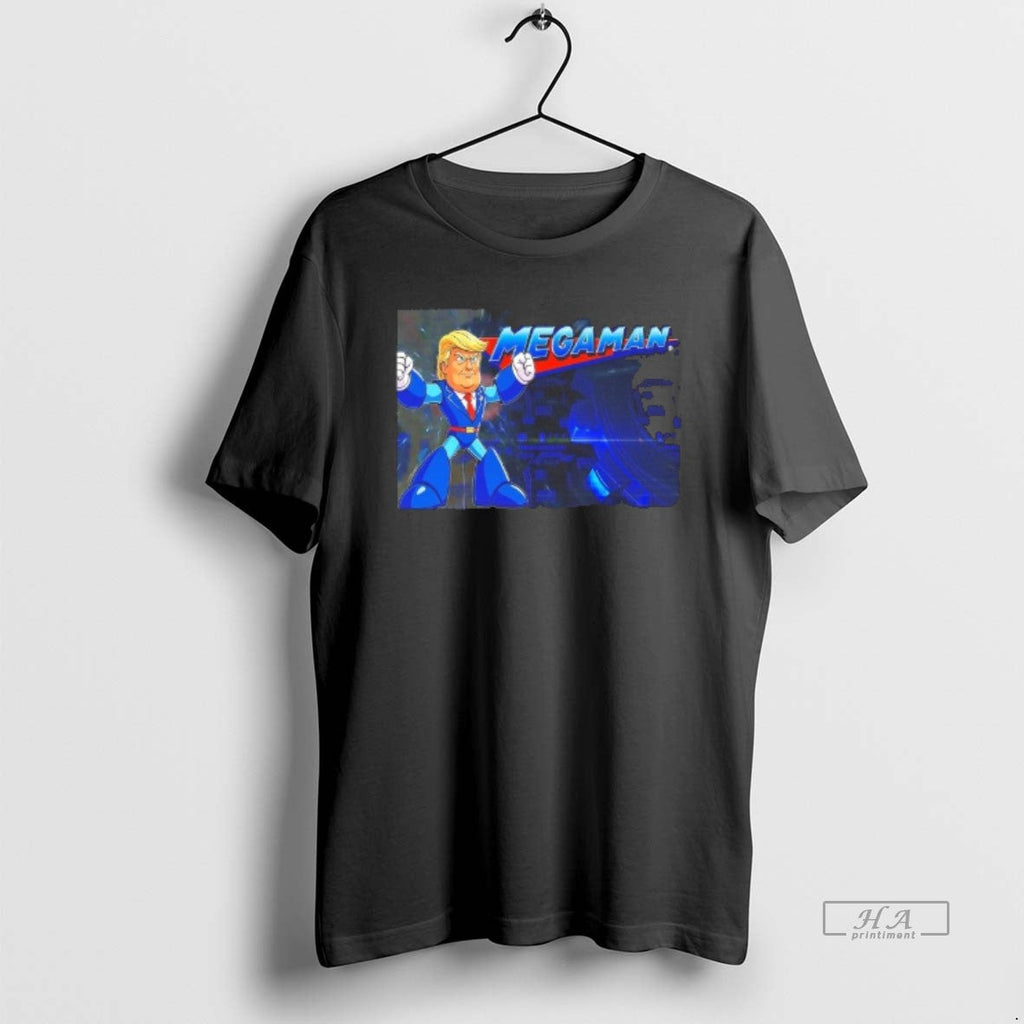 Trendy Mega Man Trump Game - Adult & Kids T-Shirts, Sweatshirts & Hoodies apparel design preview 1