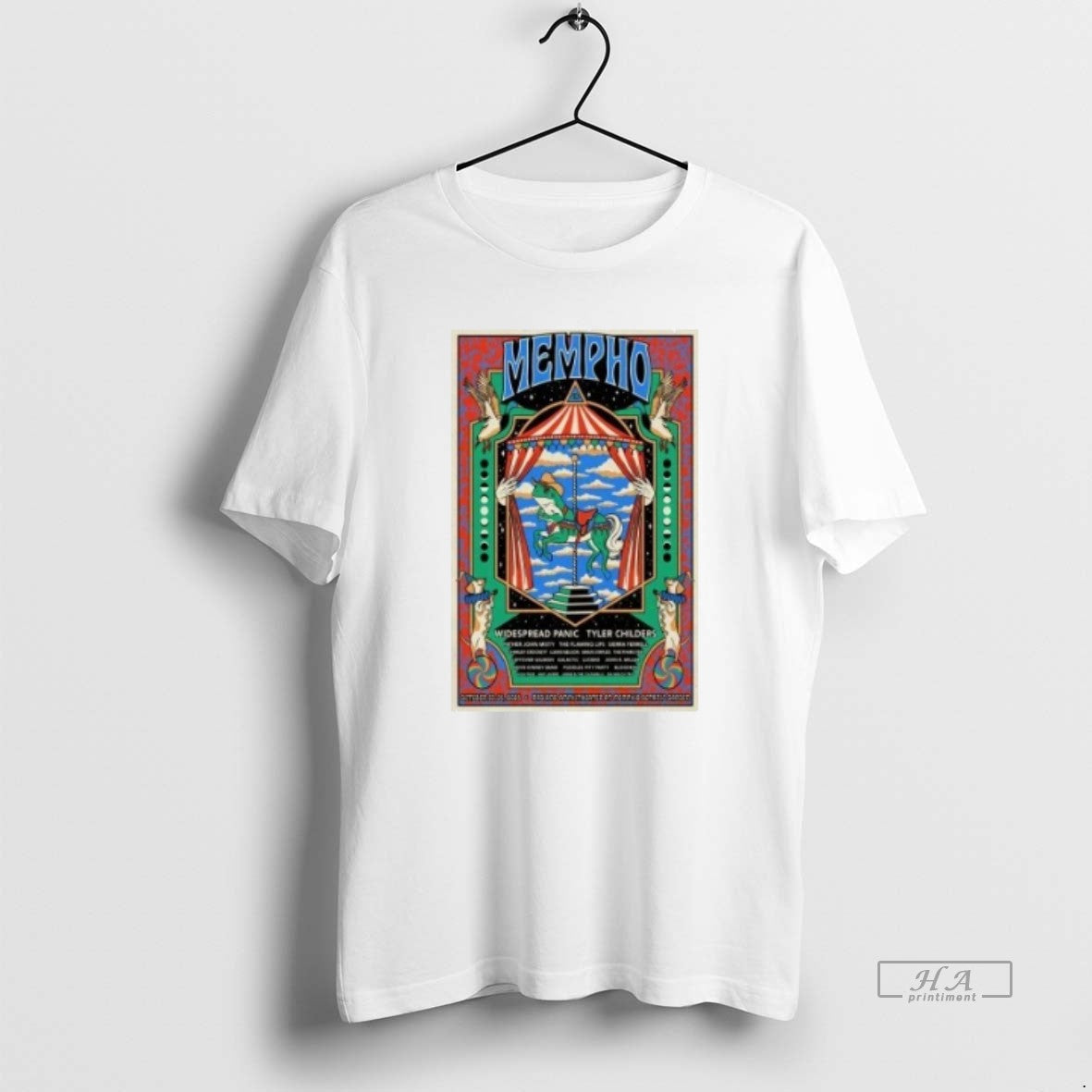 Trendy Mempho Music Festival Tour 2025 - Adult & Kids T-Shirts, Sweatshirts & Hoodies apparel design preview 1