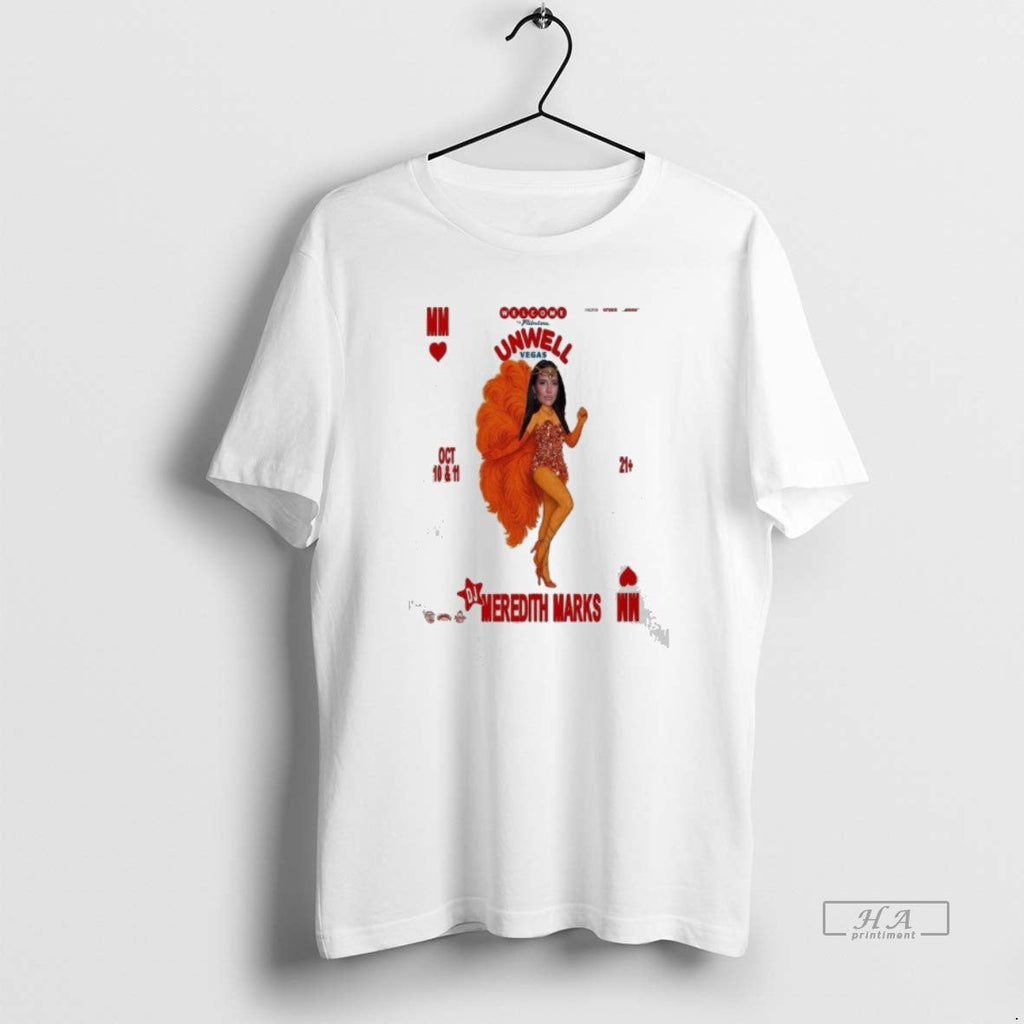Trendy Meredith Marks Unwell Vegas October 10 11 2025 - Adult & Kids T-Shirts, Sweatshirts & Hoodies apparel design preview 1