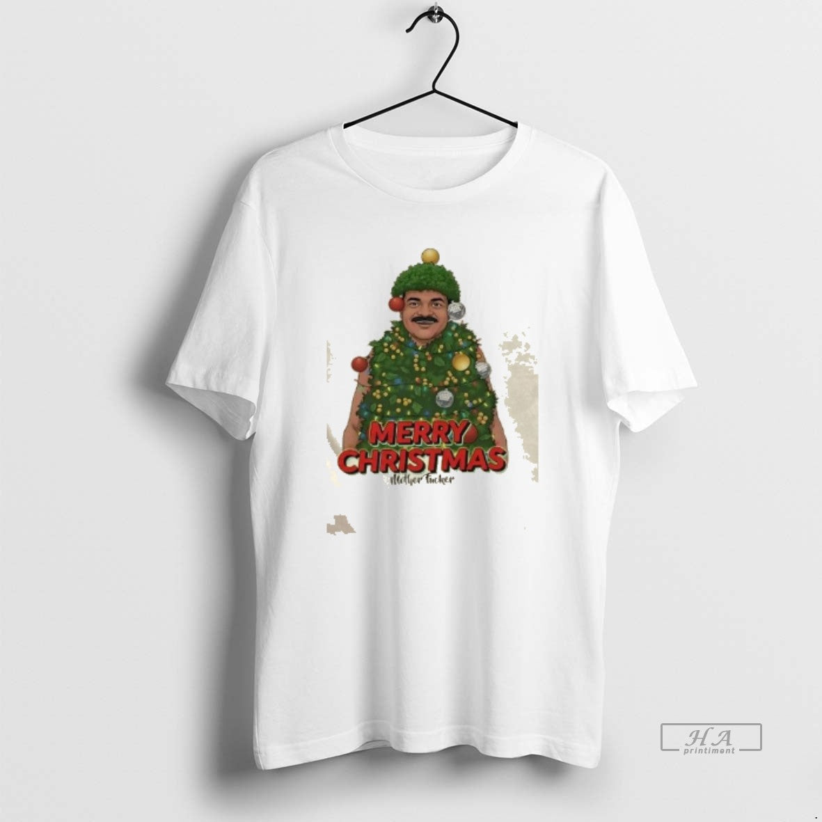 Trendy Merry Christmas Mofo Mother Fucker - Adult & Kids T-Shirts, Sweatshirts & Hoodies apparel design preview 1