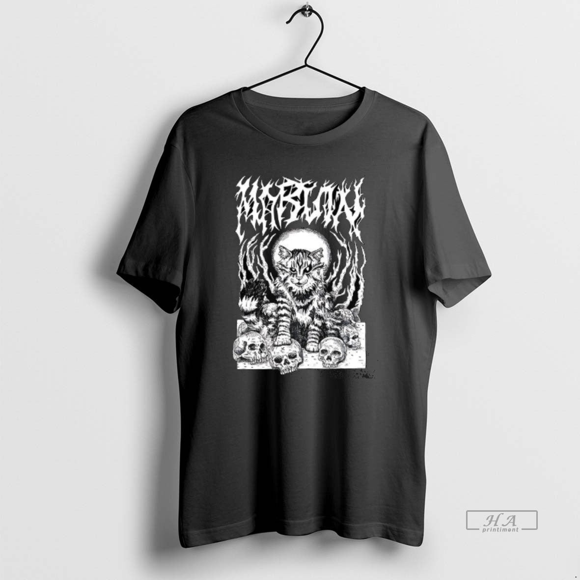 Trendy Metal Marf By Beefaroni And Marvin Halloween - Adult & Kids T-Shirts, Sweatshirts & Hoodies apparel design preview 1