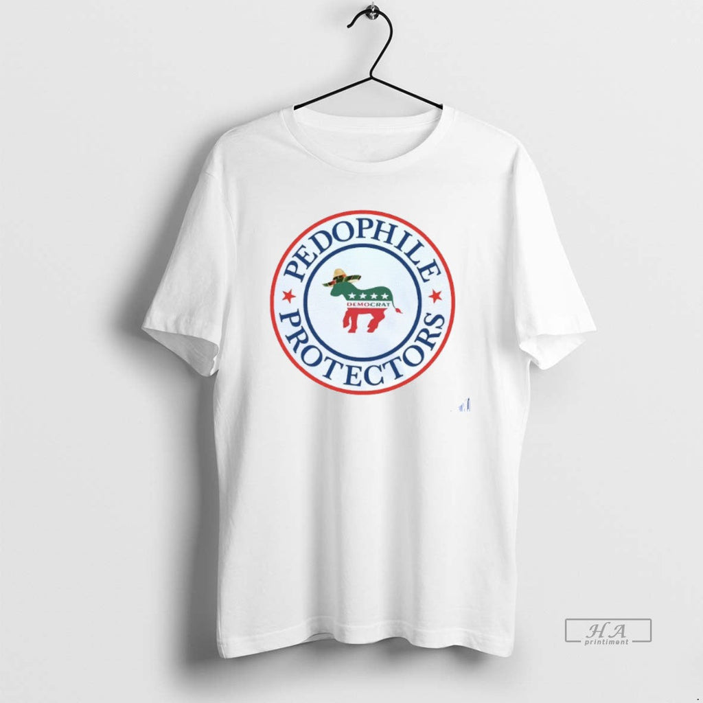 Trendy Mexico Donkey Democrat Pedophile Protectors - Adult & Kids T-Shirts, Sweatshirts & Hoodies apparel design preview 1