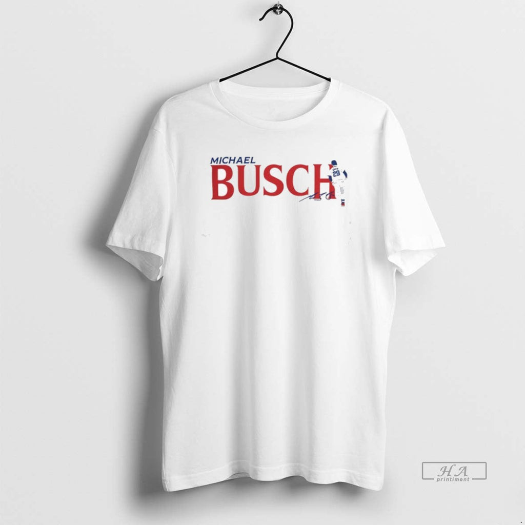 Trendy Michael Busch 29 Chicago Cubs Baseball - Adult & Kids T-Shirts, Sweatshirts & Hoodies apparel design preview 1