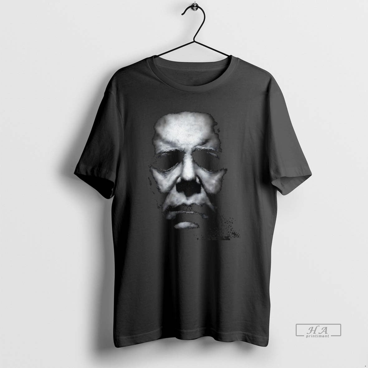 Trendy Michael Myers Halloween Big Face Graphic - Adult & Kids T-Shirts, Sweatshirts & Hoodies apparel design preview 1