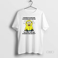 Trendy Minion I Wonder If Clouds Ever Look Down On Us - Adult & Kids T-Shirts, Sweatshirts & Hoodies apparel design preview 1