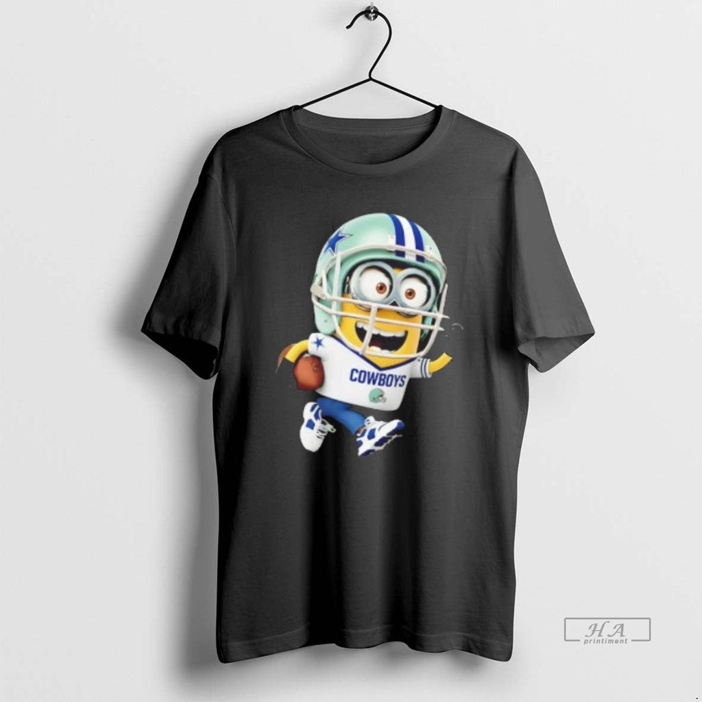 Trendy Minions Is Holding A Ball And Smiling At - Adult & Kids T-Shirts, Sweatshirts & Hoodies apparel design preview 1