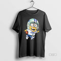Trendy Minions Is Holding A Ball And Smiling At - Adult & Kids T-Shirts, Sweatshirts & Hoodies apparel design preview 1