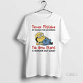 Trendy Minions Never Mistake My Silence For Weakness - Adult & Kids T-Shirts, Sweatshirts & Hoodies apparel design preview 1