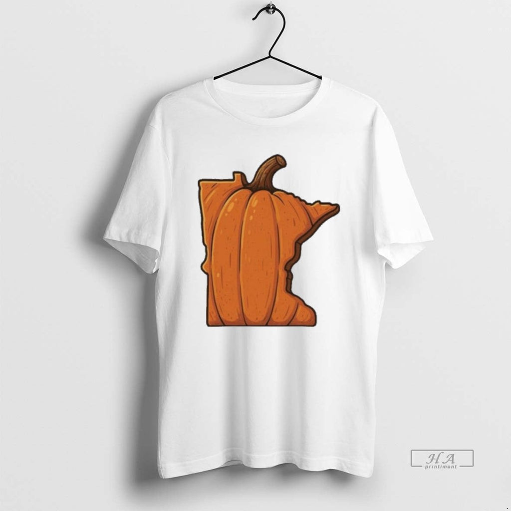 Trendy Minnesota Pumpkin Halloween - Adult & Kids T-Shirts, Sweatshirts & Hoodies apparel design preview 1