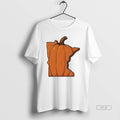 Trendy Minnesota Pumpkin Halloween - Adult & Kids T-Shirts, Sweatshirts & Hoodies apparel design preview 1