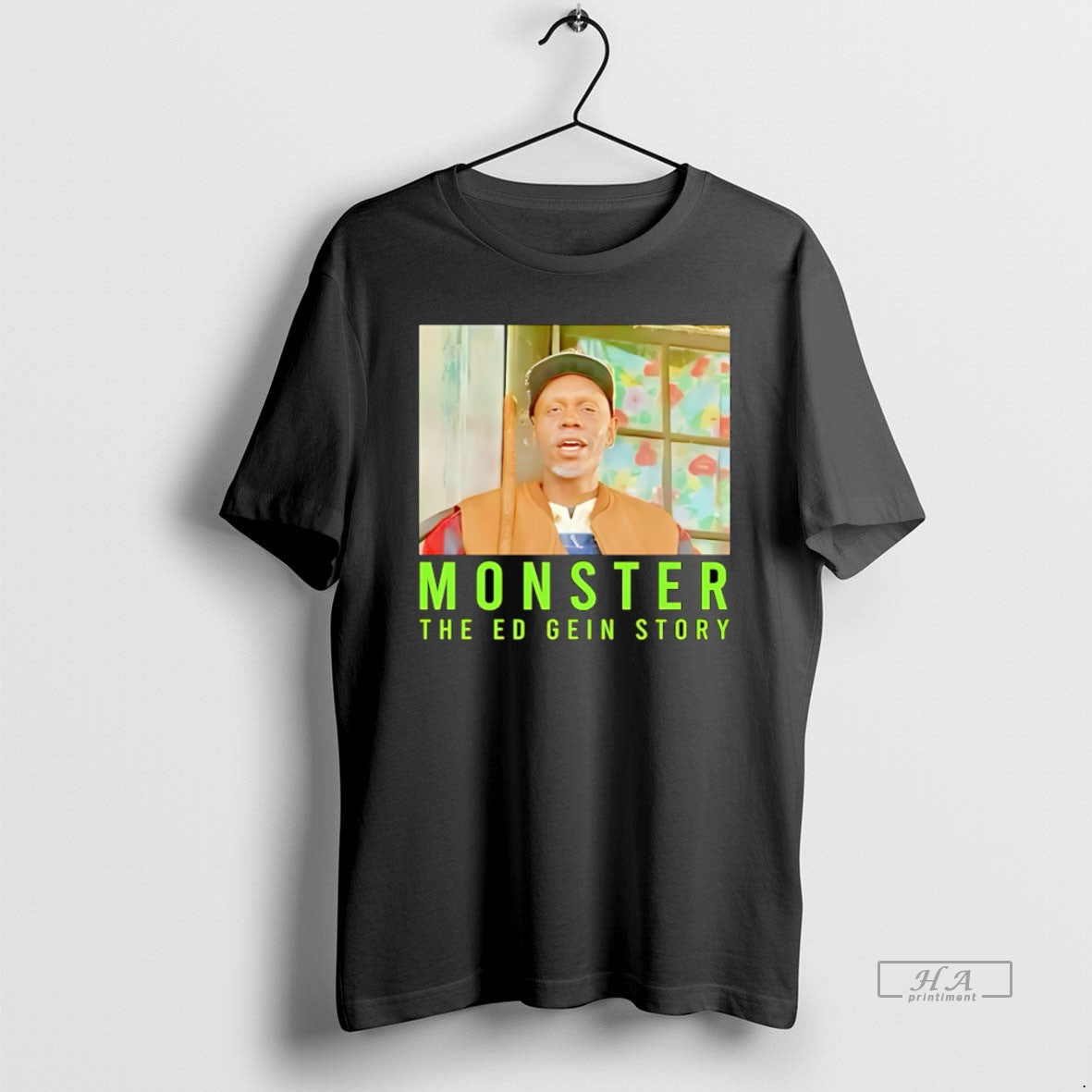 Trendy Monster The Ed Gein Story - Adult & Kids T-Shirts, Sweatshirts & Hoodies apparel design preview 1