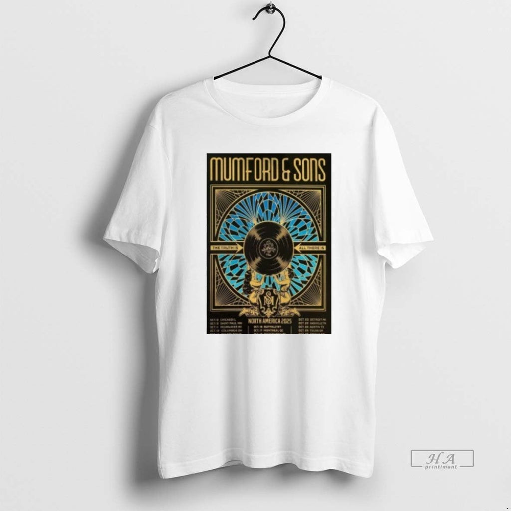 Trendy Mumford Sons North America 2025 - Adult & Kids T-Shirts, Sweatshirts & Hoodies apparel design preview 1
