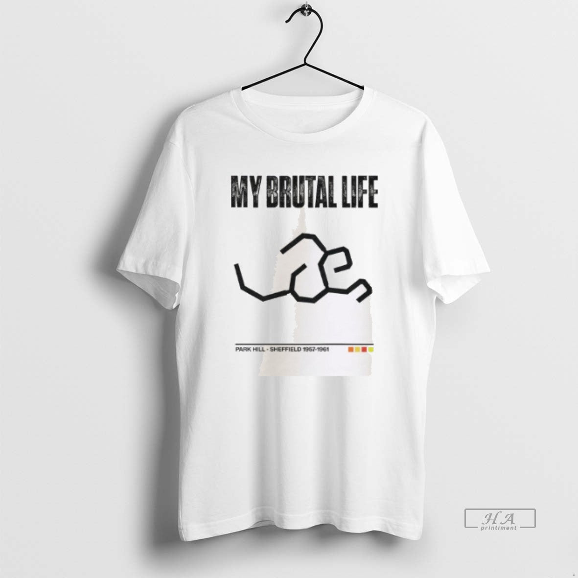 Trendy My Brutal Life Park Hill - Adult & Kids T-Shirts, Sweatshirts & Hoodies apparel design preview 1
