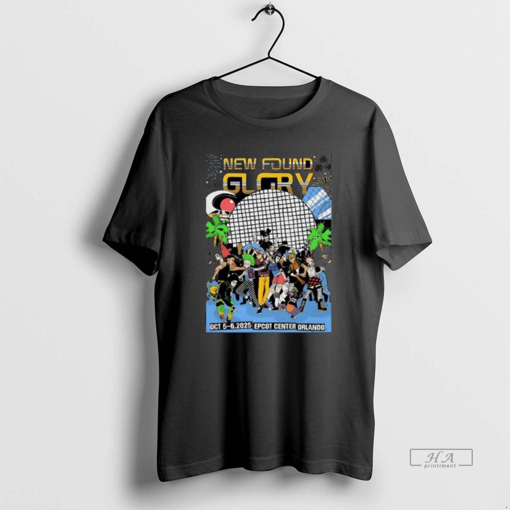 Trendy New Found Glory Epcot Center Orlando Fl - Adult & Kids T-Shirts, Sweatshirts & Hoodies apparel design preview 1