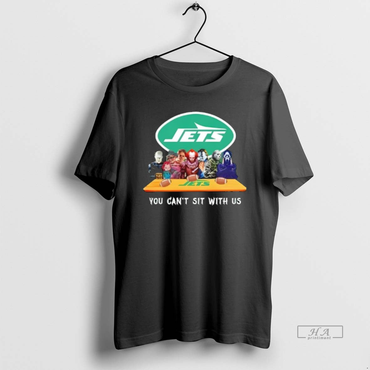 Trendy New York Jets Horror Movies Halloween You Cant - Adult & Kids T-Shirts, Sweatshirts & Hoodies apparel design preview 1