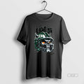 Trendy New York Jets Football Skull Helmet Halloween - Adult & Kids T-Shirts, Sweatshirts & Hoodies apparel design preview 1