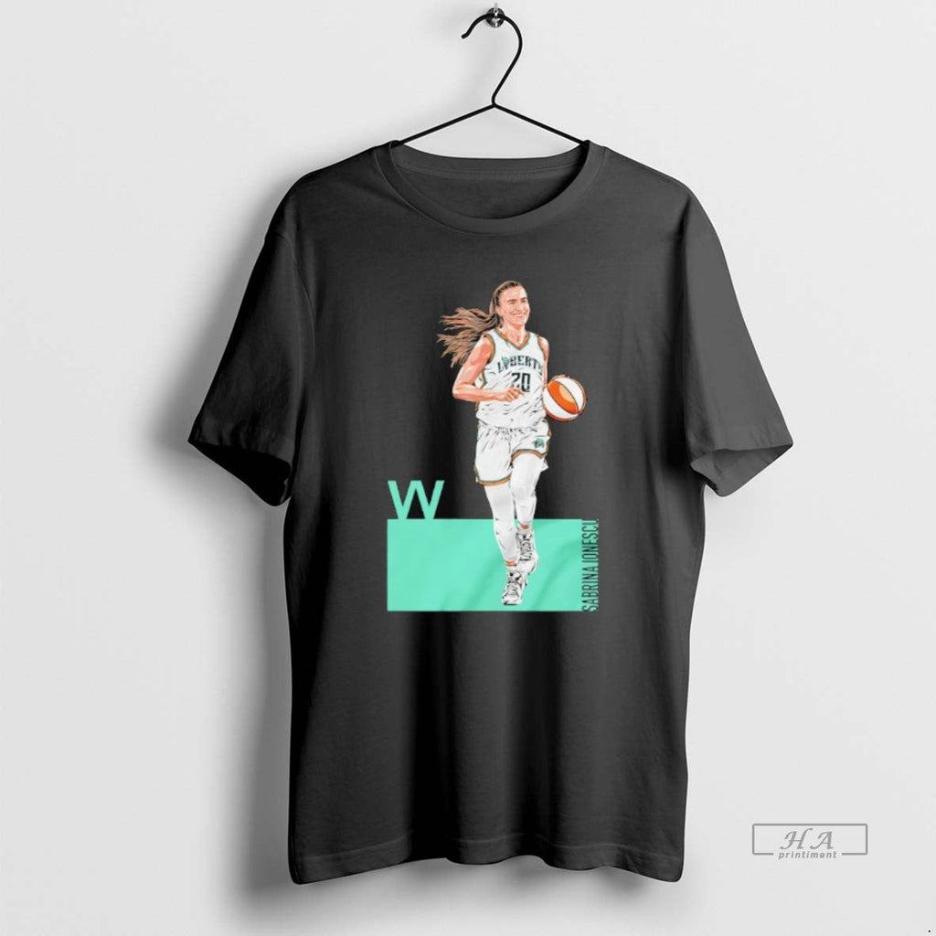 Trendy New York Liberty Sabrina Lonescu 20 - Adult & Kids T-Shirts, Sweatshirts & Hoodies apparel design preview 1