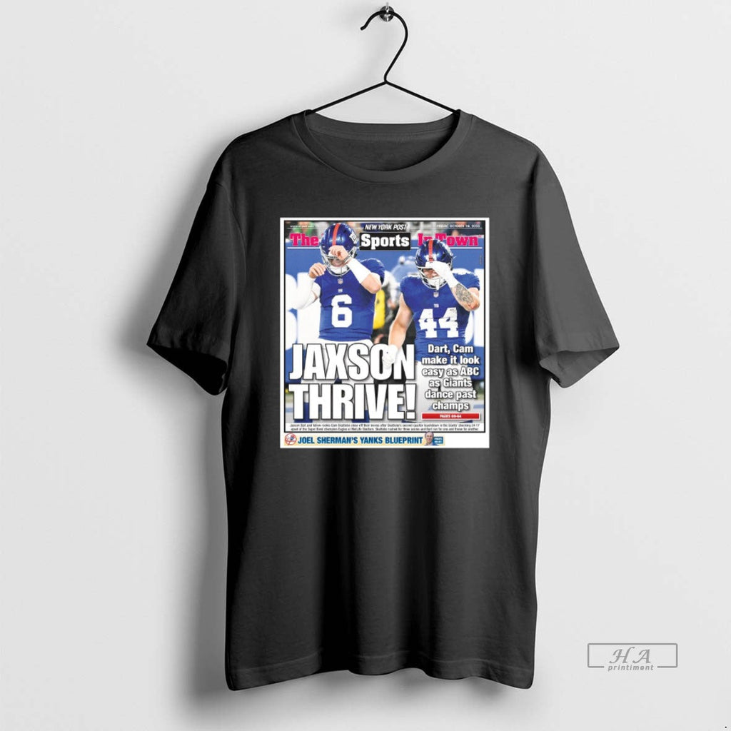 Trendy New York Post Sports Jaxson Thive Dart Cam - Adult & Kids T-Shirts, Sweatshirts & Hoodies apparel design preview 1