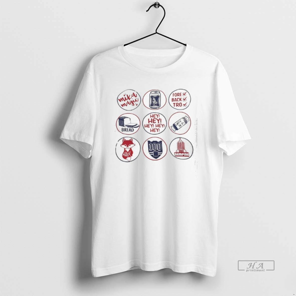 Trendy New York Rangers Mika Magic Bread Fore Back - Adult & Kids T-Shirts, Sweatshirts & Hoodies apparel design preview 1