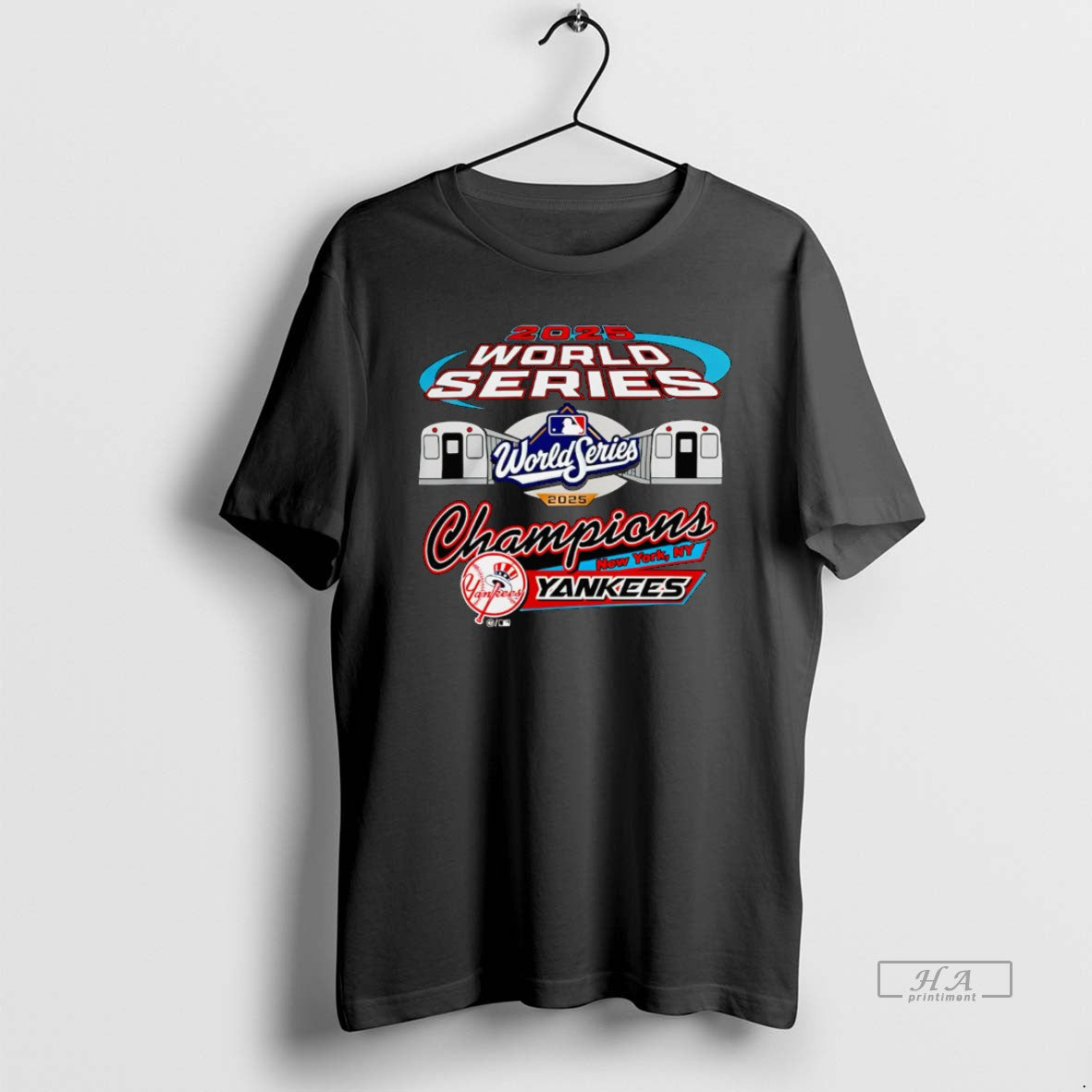 Trendy New York Yankees 2025 World Series Cooperstown - Adult & Kids T-Shirts, Sweatshirts & Hoodies apparel design preview 1