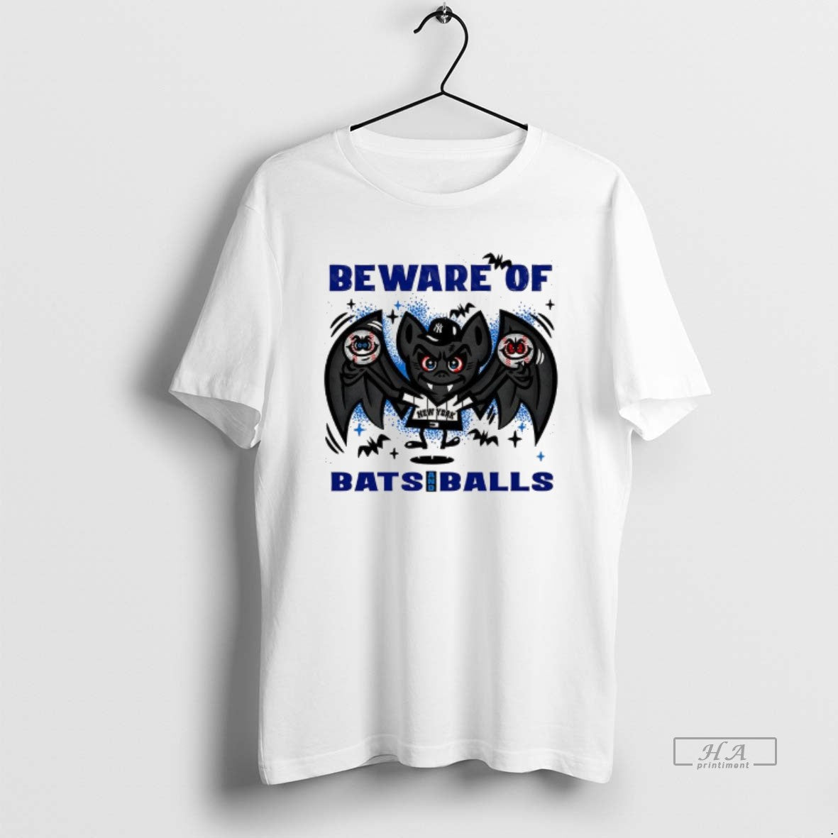 Trendy New York Yankees Baseball Beware Of Bats And - Adult & Kids T-Shirts, Sweatshirts & Hoodies apparel design preview 1