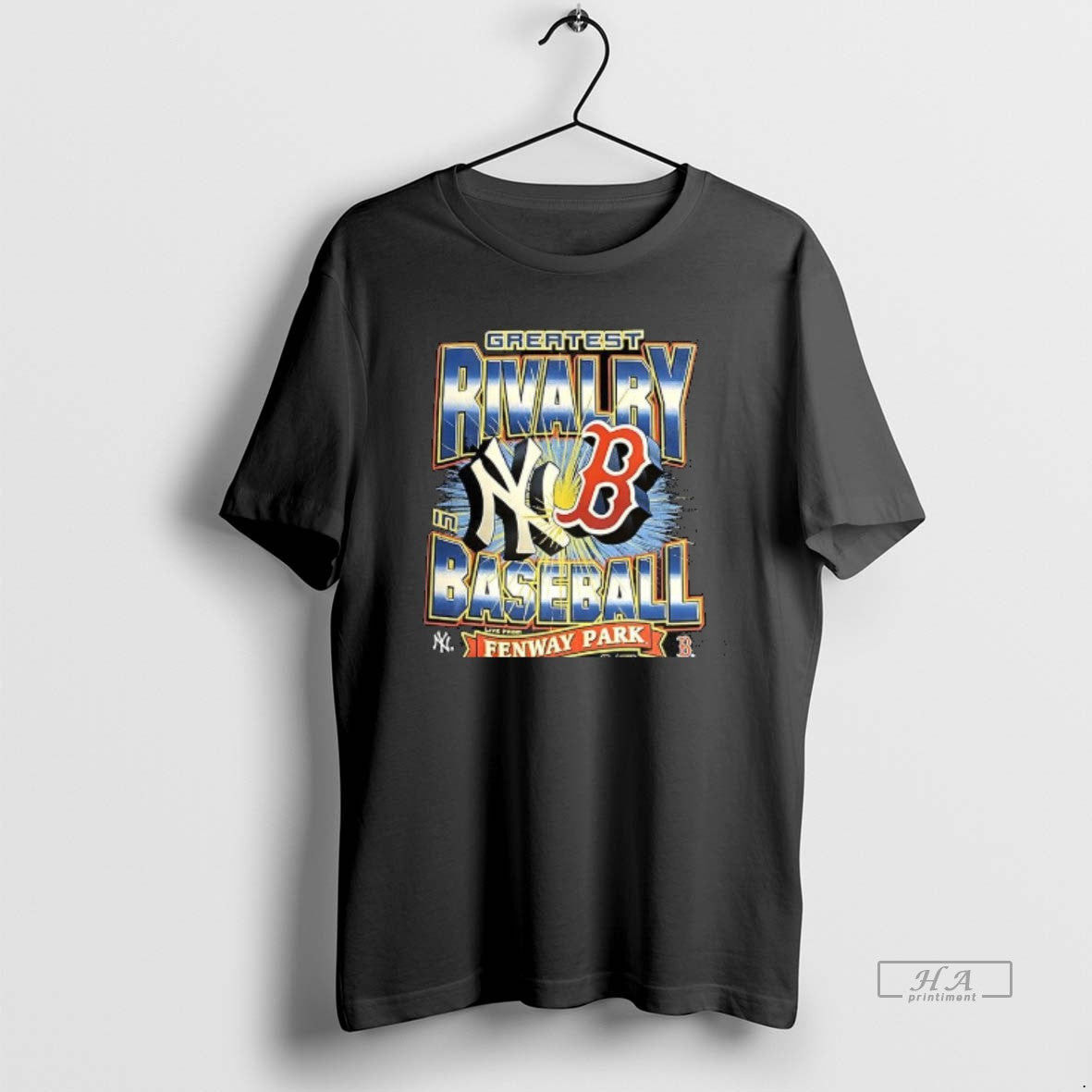 Trendy New York Yankees Vs Boston Red Sox Greatest - Adult & Kids T-Shirts, Sweatshirts & Hoodies apparel design preview 1