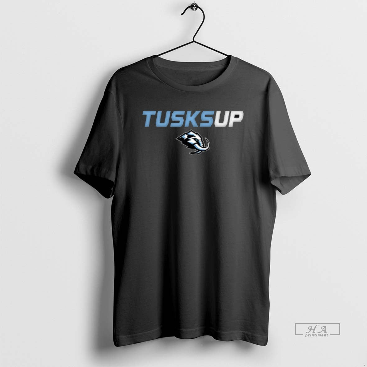 Trendy Nhl Hockey Utah Mammoth Tusk Up Logo - Adult & Kids T-Shirts, Sweatshirts & Hoodies apparel design preview 1