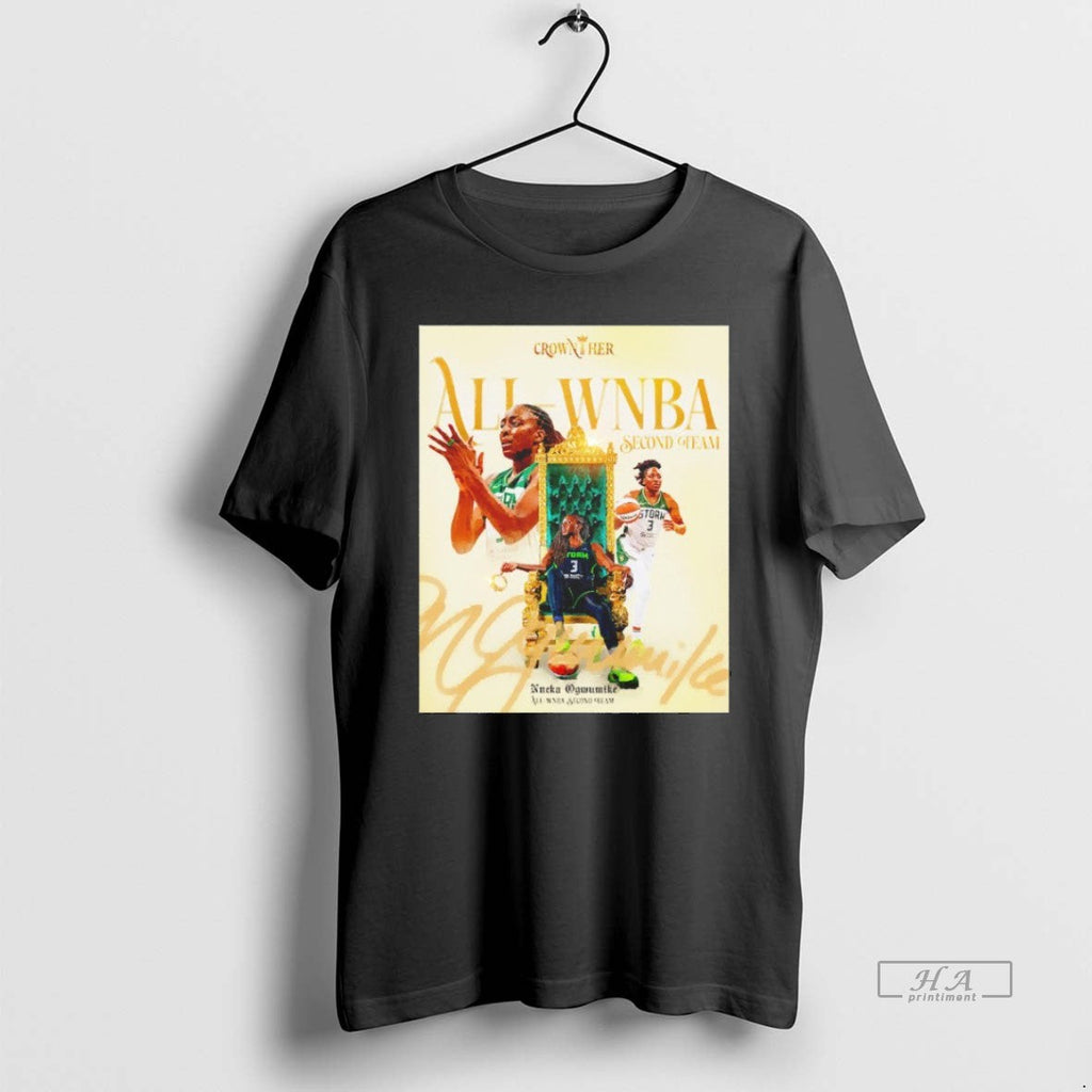 Trendy Nneka Ogwumike Seattle Storm All Wnba Second - Adult & Kids T-Shirts, Sweatshirts & Hoodies apparel design preview 1