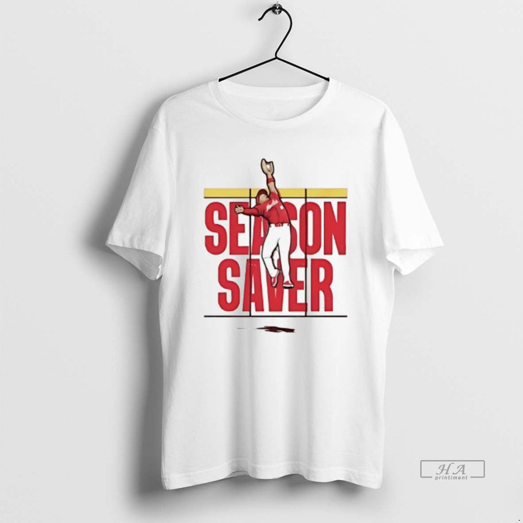 Trendy Noelvi Marte Season Saver Cincinnati Reds - Adult & Kids T-Shirts, Sweatshirts & Hoodies apparel design preview 1