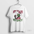 Trendy Not Demure Very Grinchy Christmas White - Adult & Kids T-Shirts, Sweatshirts & Hoodies apparel design preview 1
