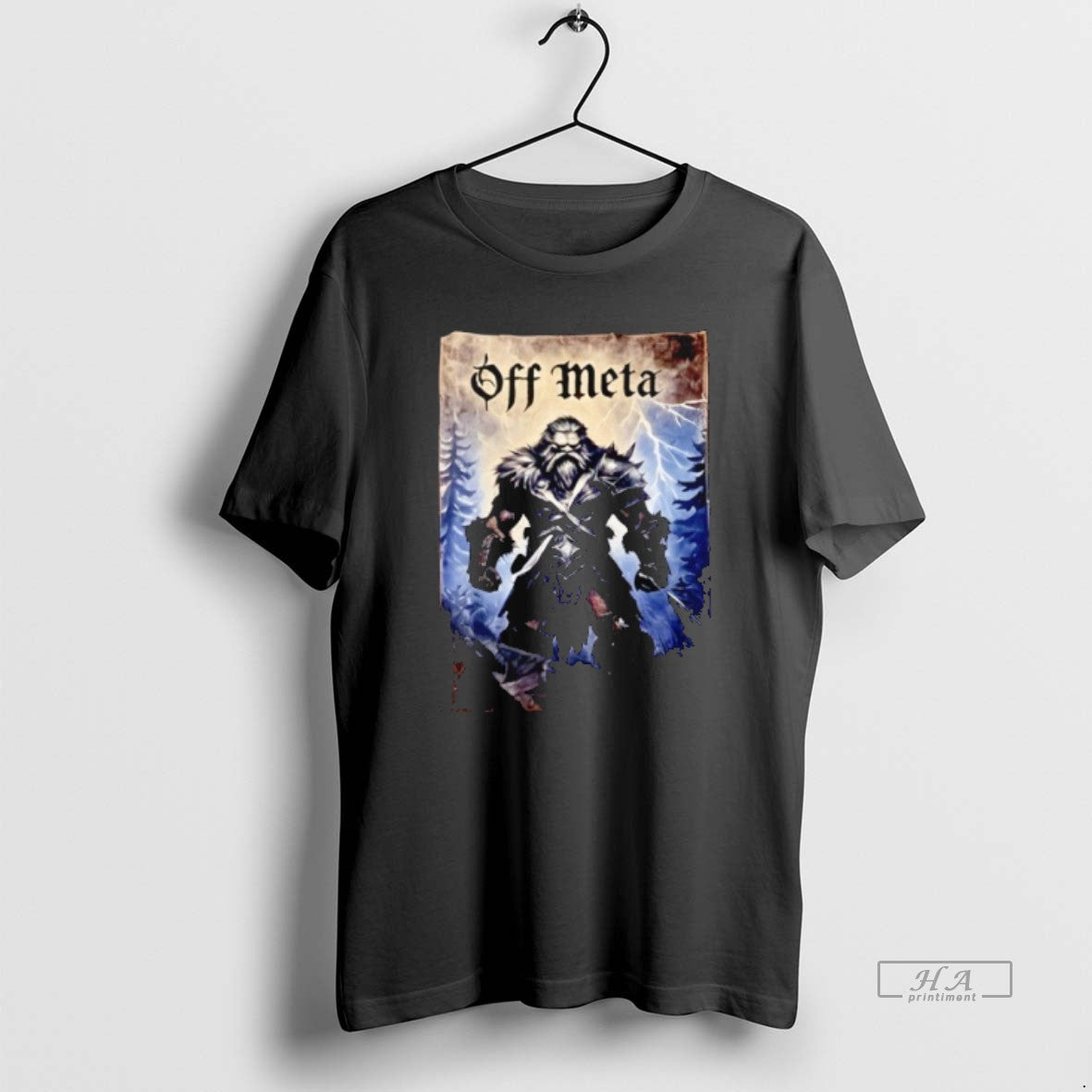 Trendy Off Meta Bigfoot - Adult & Kids T-Shirts, Sweatshirts & Hoodies apparel design preview 1
