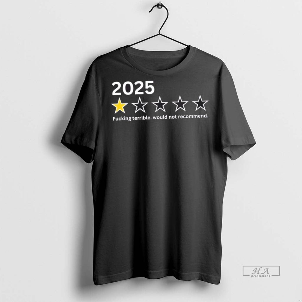 Trendy Official 2025 One Star Fucking Terrible Would - Adult & Kids T-Shirts, Sweatshirts & Hoodies apparel design preview 1