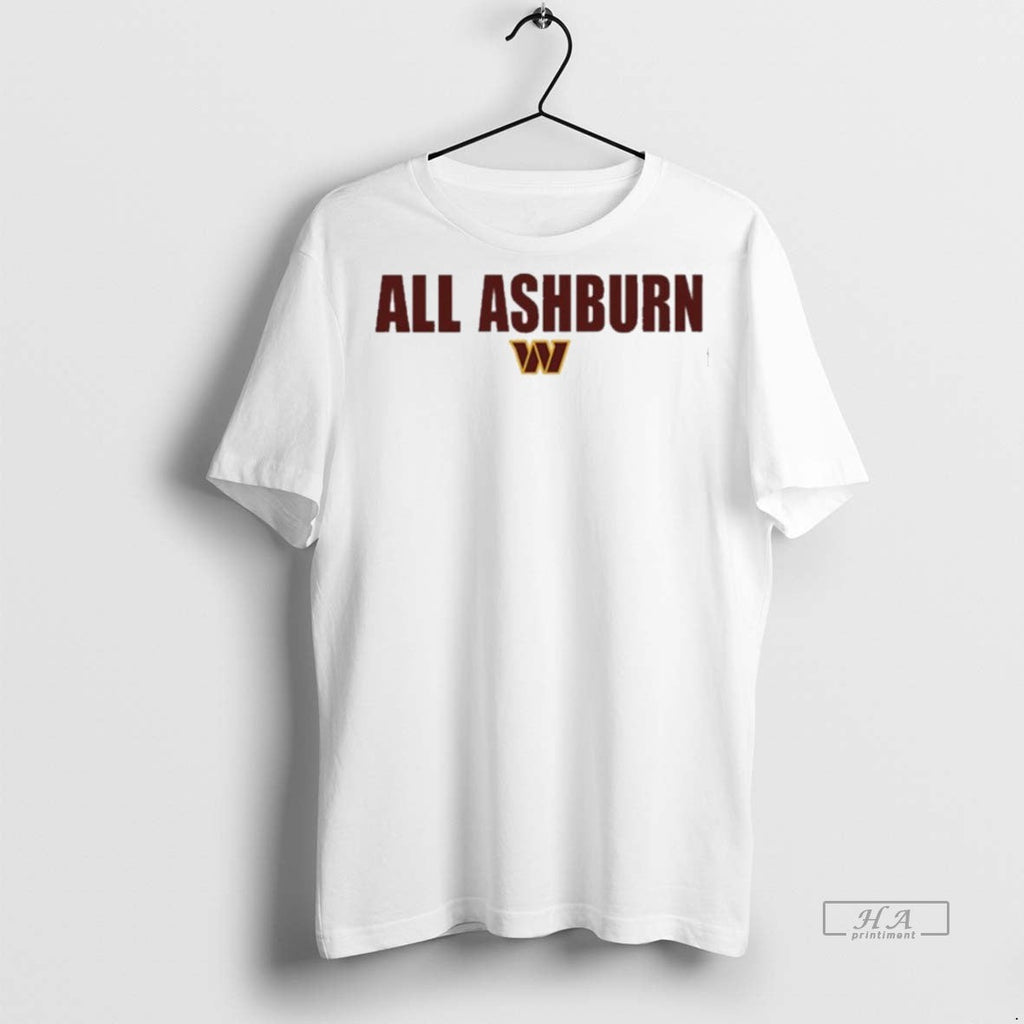Trendy Official All Ashburn Washington Commanders - Adult & Kids T-Shirts, Sweatshirts & Hoodies apparel design preview 1
