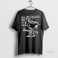 Trendy Official All My Dawgs Hate Ice Long Sleve - Adult & Kids T-Shirts, Sweatshirts & Hoodies apparel design preview 1