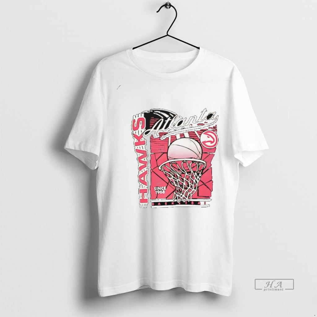 Trendy Official Atlanta Hawks Basketball Since 1968 - Adult & Kids T-Shirts, Sweatshirts & Hoodies apparel design preview 1