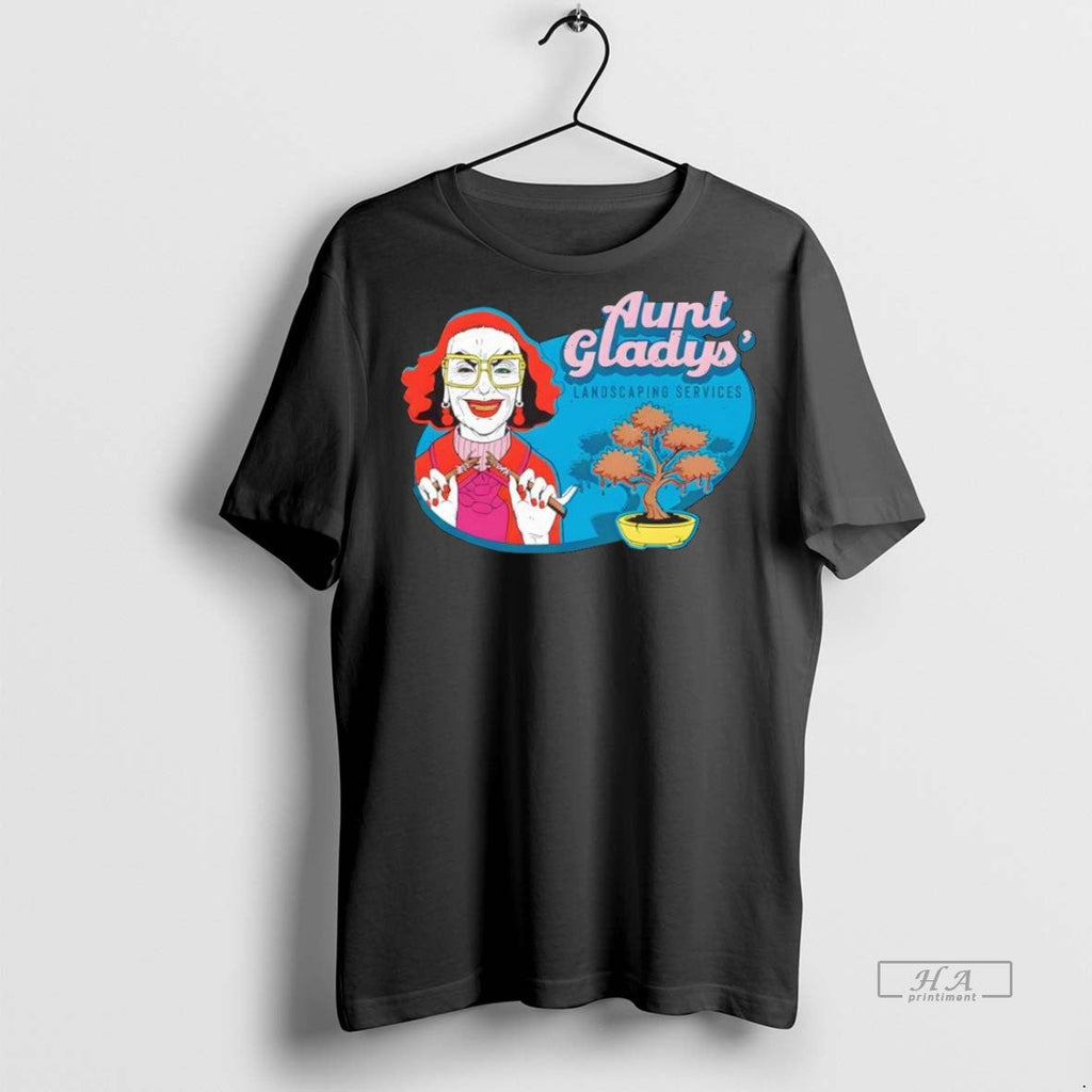 Trendy Official Aunt Gladys Landscaping Sweater - Adult & Kids T-Shirts, Sweatshirts & Hoodies apparel design preview 1