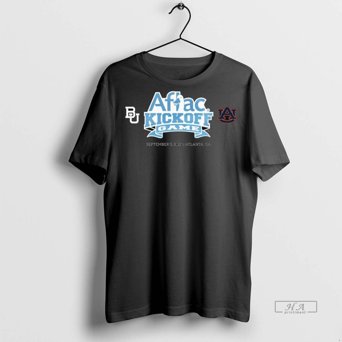 Trendy Official Baylor Bears Vs Auburn Tigers Aflac - Adult & Kids T-Shirts, Sweatshirts & Hoodies apparel design preview 1