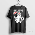 Trendy Official Believe Philly Halloween Ghost - Adult & Kids T-Shirts, Sweatshirts & Hoodies apparel design preview 1
