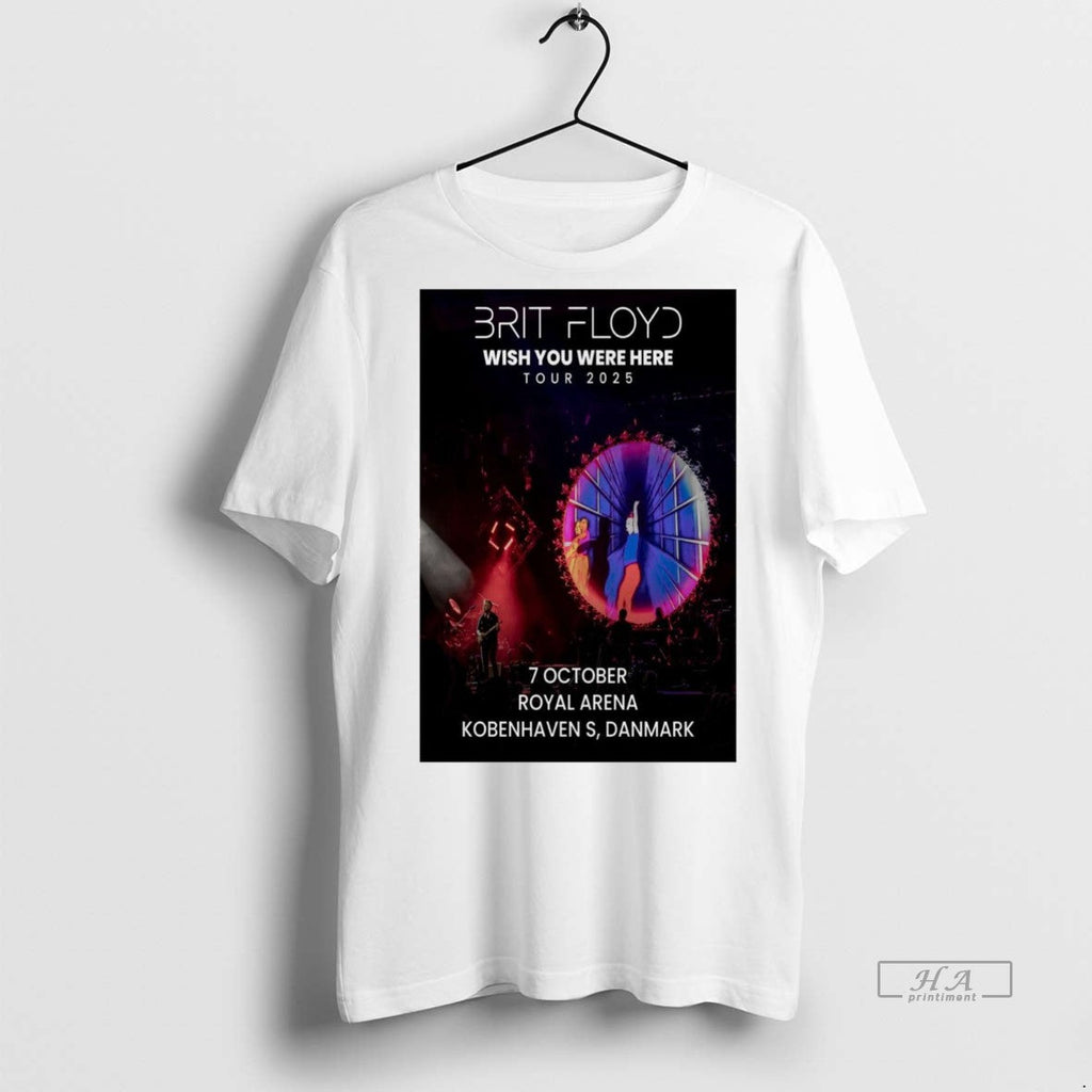 Trendy Official Brit Floyd October 7 2025 Royal Arena - Adult & Kids T-Shirts, Sweatshirts & Hoodies apparel design preview 1